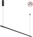 Светильник подвесной диммируемый (сенсор) Novotech Fermo 359307 OVER черный LED 14W 2700/4000/6000K 220V (регулировка яркости, сенсорный выключатель, на тросе)