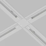 Коннектор Х-образный Unity встраиваемый белый (однофазный) Maytoni Technical TRA002CX-11W