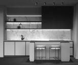 Накладной потолочный светильник Orlo 4000K 1x9Вт 120° LED Maytoni Technical C085CL-9W4K-B (220V, круглые)