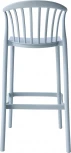 Стул полубарный Campo пластик голубой Stool Group арт.УТ000039942