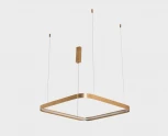 Подвесной светильник светодиодный Italline IT013-6031 gold 3000K (220V, на тросе)