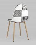 Стул Stool Group Валенсия пэчворк черно-белый УТ000006611