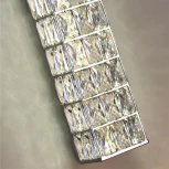 Настенный светильник Odeon Light Panta 4927/9WL хром/металл/хрусталь LED 9W 4000K 508Лм (220V, круглые)