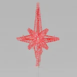 Светодиодная Макушка «Роза Ветров » 75 см, красная, 220В Laitcom LC-13223