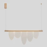 Подвесной светильник Crystal Lux VALENTIN SP22W LED GOLD (220V, на тросе)