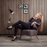 Кресло Richard, замша серый Top Concept RICHARD 2000000000244