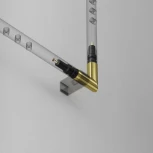 L-образный коннектор Maytoni Accessories For System Axity CA006EC-BS (48V)