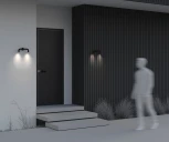 Настенный светильник уличный Maytoni Sleek O477WL-L4GF3K (LED, 220V, IP65)