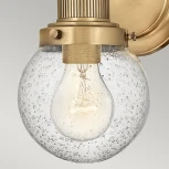 Бра Hinkley Poppy QN-POPPY1-HB-BATH (220V, шар, IP44)