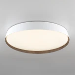 Потолочный светильник RGB круглый Citilux Bonny CL754450G Белый+Венге LED с пультом (220V, круглые)