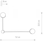 Бра Nowodvorski Orbit 7804 (220V)