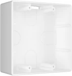 Коробка накладного монтажа для силовой розетки (белый) Werkel W1199201 (a053501)