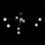 Потолочная люстра на штанге ST Luce Albero SL1507.422.09 (220V, на тросе, шарики, асимметрия)