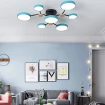 Потолочная люстра с пультом на штанге LED Lu Carte LC-11-1726