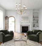 Потолочная люстра на штанге Maytoni Arco MOD223PL-08BS (220V)