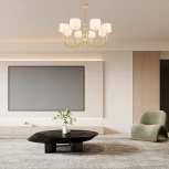 Потолочная люстра на штанге Arte Milano AM348401 348401/8 NGD (220V)