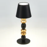 Настольная лампа ST Luce Ease SL1011.414.01 Черный, Золотистый/Черный LED 1*3W (220V, сенсорный выключатель)