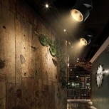 Потолочный светильник круглый Agenda Black+Gold 10W ImperiumLoft Agenda01 (191830-26) (LED, 220V)