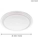 Настенно-потолочный светильник Eglo Competa-c 96818