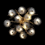 Потолочная люстра Loft It Bloom 10352/800C AB (220V, цветы, ветки)