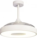 Потолочная люстра светодиодная с вентилятором Mantra Coin 8216 (регулировка яркости, 220V, пульт управления, круглые)