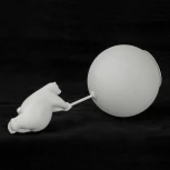 Потолочный светильник круглый Lussole LGO LSP-8903 (для детской, 220V, шар, животные)