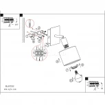 Настенный светильник Eglo Valbiano 97536 (220V, круглые)