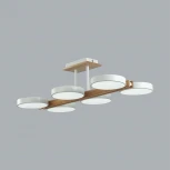 Потолочная люстра на штанге Lumion Plato 8030/108CL белый, дерево/металл, акрил LED 72W 3000-6000К 220V