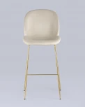 Стул барный Stool Group Beetle со спинкой бежевый УТ000025455