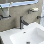 Смеситель IDDIS Slide SLIGMBTi01 для раковины, графитовый