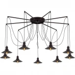 Подвесной светильник Citilux Эдисон CL451292 (220V, на проводе, паук)