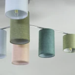 Ппотолочная люстра на штанге Eurosvet Pastel 60151/7 хром