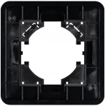 Рамка алюминиевая FRM-AKIRY-AL-1-BK (Arlight) 049681