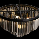 Подвесная люстра каскадная Loft IT Prism 10018/500C (220V, хрусталь, на цепи)