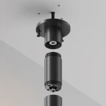 Основание для накладного монтажа системы Shelf с внутренней резьбой с вводом питания Maytoni Accessories for system Shelf CA023BI-P-B (24V)