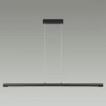 Подвесной светильник Odeon Light Mali 6643/45L IP20 LED 49W 3000K 220V черный/металл/акрил (на проводе)