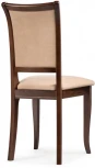 Деревянный стул Woodville Корнелл бежевый велюр / орех темный 515975