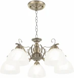 Подвесная люстра Arte Milano Amalfi-0644 330644/5 AB (220V, на цепи)