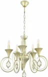 Подвесная люстра Arte Milano AM349920 349920/5 CG (220V, подвески, на цепи, подсвечник, свеча)