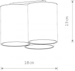 Накладной светильник светодиодный Eye Tone 8092 (220V)