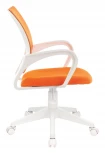 Кресло Бюрократ CH-W695NLT оранжевый TW-38-3 TW-96-1 сетка/ткань крестовина пластик пластик белый