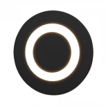 Встраиваемый светильник уличный Elektrostandard MRL LED 1107 чёрный (220V, круглые, IP65)