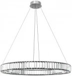 Подвесной светильник Crystal ring 10135/800 Chrome Loft It (LED, 220V, на тросе, кольцо)
