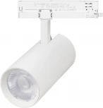 Трековый светильник трехфазный LED LGD-GERA-4TR-R90-40W Day4000 (WH, 24 deg, 230V) (Arlight, IP20 Металл) 055139