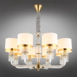 Подвесная люстра Elza APL.767.03.08 (220V, хрусталь, на цепи)