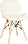 Стул обеденный BUTTERFLY (ножки светлый бук, цвет сиденья кремовый)