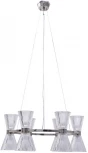 Подвесная люстра Newport 3610 3616/S nickel (220V, на тросе)