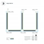 Коннектор тройной LGD-4TR-CON-INT-L2-BK (C) (IP20 Пластик) 026149