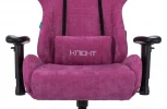 Кресло игровое Zombie VIKING KNIGHT Fabric малиновый Light-15 с подголов. крестовина металл