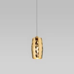 Подвесной светильник Eurosvet Bonaldo 50246/1 LED золото (220V, на проводе, круглые)